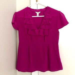 Banana Republic Ruffle Blouse